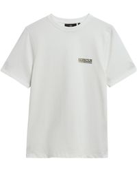Barbour - Short-Sleeve Crew Neck Tee - Lyst