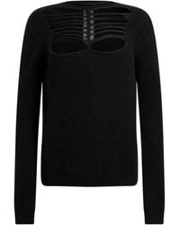 Rick Owens - Solid-Colored Long-Sleeve Knit Top - Lyst