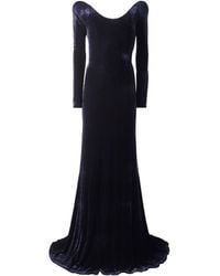 Alaïa - Alaïa Curved Soft Jersey Dress - Lyst
