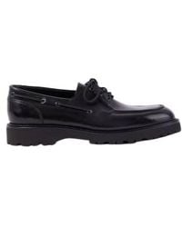 John Lobb - Tide Leather Boat Shoes - Lyst