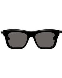 Balenciaga - Eyewear Rectangular Frame Sunglasses - Lyst