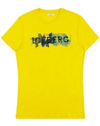Iceberg - Printed T-Shirt - Lyst