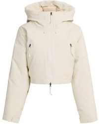 The North Face - Short Down Jacket With Hood - Lyst