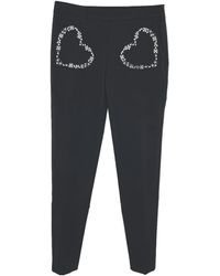 Moschino - Heart-Shaped Bag Casual Pants - Lyst