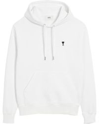 Ami Paris - Contrasted "Ami De Coeur" Hoodie - Lyst