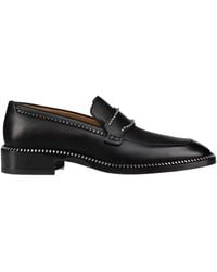 Christian Louboutin - Cocoriclou Leather Loafers - Lyst