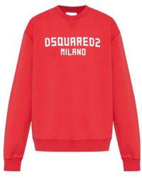 DSquared² - Milano Cool Fit Crewneck Sweatshirt - Lyst
