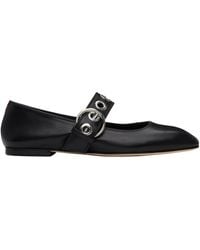 Aeyde - Uma Eyelet Ballerina Flats - Lyst