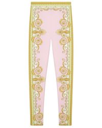 Versace - Pattern-Printed Leggings - Lyst