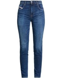 DIESEL - Denim Trousers - Lyst