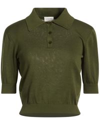Saint Laurent - Short-Sleeved Sweater - Lyst