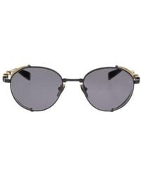 Balmain - Logo Sunglasses - Lyst