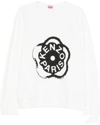 KENZO - Boke Flower 2.0 Embroidered Sweatshirt - Lyst
