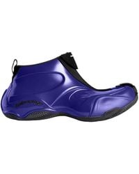 Balenciaga - Basketball Zip Detailed Sneakers - Lyst
