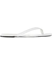 TOTEME - Imitation Alligator Flip-Flops - Lyst