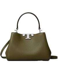 Tory Burch - Eleanor Pebbled Mini Satchel Bag - Lyst