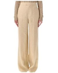 Polo Ralph Lauren - Ralph Lauren Din High-Rise Wide-Leg Pants - Lyst