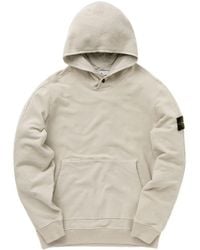 Stone Island - Compass Patch Long-Sleeved Hoodie - Lyst
