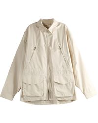 Rier - Multi-Pocket Zip-Up Coat - Lyst