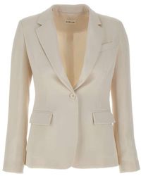 P.A.R.O.S.H. - P.A.R.O..H. Single-Breasted Tailored Blazer - Lyst