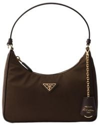 Prada - Re-Edition 2005 Re-Nylon And Saffiano Mini Bag - Lyst