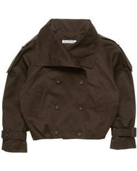 Acne Studios - Long-Sleeved Trench Coat - Lyst