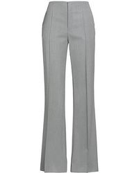 Chloé - Wool Wide-Leg Trousers - Lyst