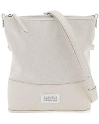 Maison Margiela - Panelled-Design Zipped Crossbody Bag - Lyst