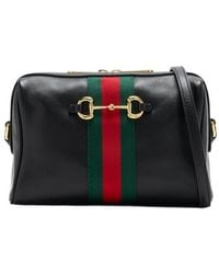 Gucci - Horsebit Web Small Camera Bag - Lyst