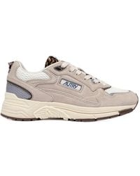 Autry - Hyperway Leopard-Print Panelled Sneakers - Lyst
