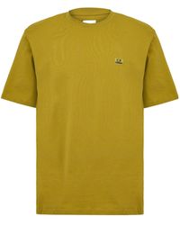 C.P. Company - Logo Crew Neck T-Shirt - Lyst