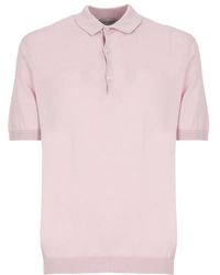 John Smedley - Short-Sleeved Polo Shirt - Lyst