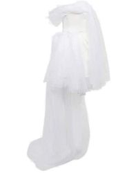 Maticevski - Evermore Strapless Tulle Minidress - Lyst