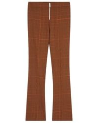 Stella McCartney - Prince-Of-Wales Mid Rise Trousers - Lyst