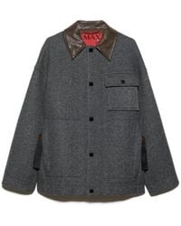 MAX&Co. - Double-Woven Wool-Blend Shacket - Lyst