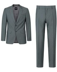 BOSS - Single-Breasted Suit And Trouser Set - Lyst