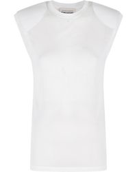 Semicouture - Crew Neck T-Shirt - Lyst
