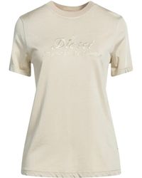 DIESEL - Simple Solid-Color T-Shirt - Lyst