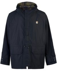 Maison Kitsuné - Long-Sleeved Double-Sided Casual Jacket - Lyst