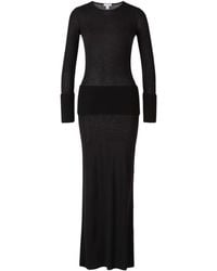 Alaïa - Knitted Maxi Skirt - Lyst