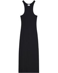Courreges - Courrèges Racerback Jersey Midi Dress - Lyst