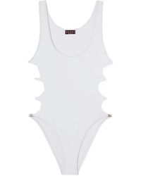 Gucci - Sparkling Stretch Jersey Swimsuit - Lyst