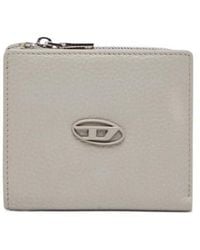 DIESEL - Logo-Plaque Zip-Around Wallet - Lyst