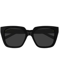 Gucci - Eyewear Butterfly Frame Sunglasses - Lyst