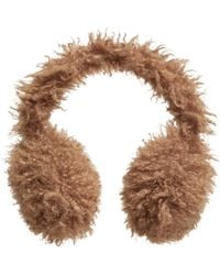 Moncler - Teddy Effect Earmuffs - Lyst