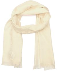 COACH - Wool Silk Scarf - Lyst