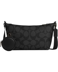 COACH - Zippered Shoulder Bag - Lyst