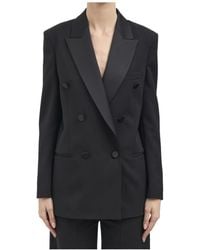 Dondup - Double-Breasted Blazer - Lyst