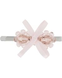 Simone Rocha - Beaded Bow Hair Clip - Lyst
