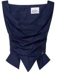 Vivienne Westwood - Sunday Cotton Bustier Top - Lyst